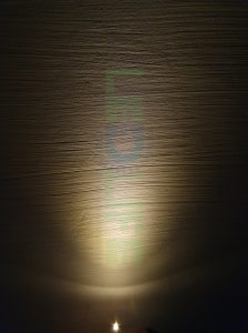 LED 3mm Lämmin Valkoinen 10 000mcd/30° lasikirkas kuori