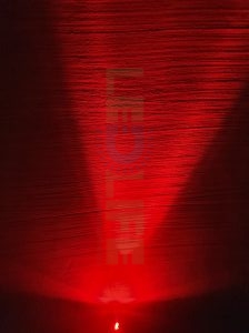 LED 3mm Punainen 3 000 mcd / 30° lasikirkas kuori