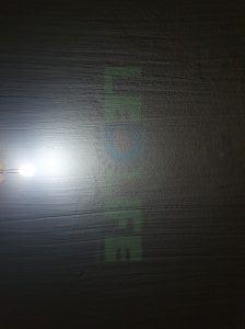 LED 5mm diffusoitu Viileän valkoinen 4000 mcd / 70°