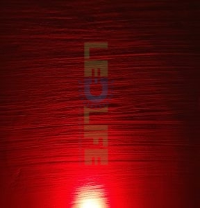 LED 3mm Punainen 250 mcd / 120° Diffusoitu valkoinen kuori