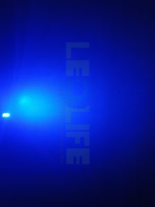 LED 5mm diffusoitu Sininen 600 mcd/70°
