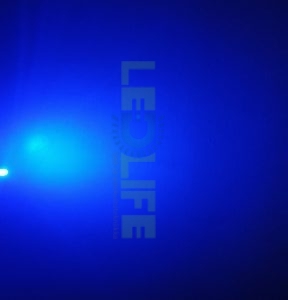 LED 5mm diffusoitu Sininen 600 mcd/70°
